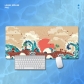 Eco-friendly Sea Waves Mouse Pad 4mm Thickness for Gaming Keyboard USB Anti-slip Rubber Base Desk Mat